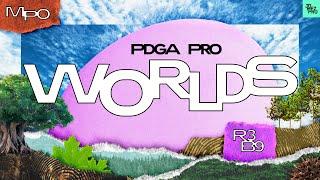 2024 PDGA Pro Worlds | MPO R3B9 | Robinson, Anderson, Hammes, Lizotte | Jomez Disc Golf