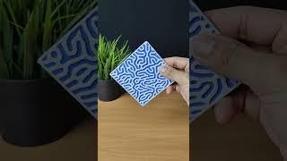 Nature inspired coaster motif! 