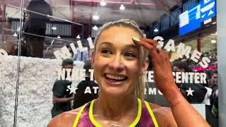 Jessica Hull After Millrose Games 3000m, Happy With Time + Shifts Focus To World Indoor Champs