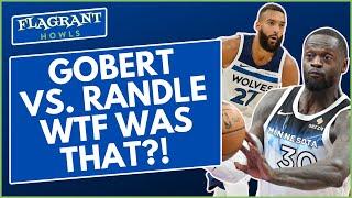 WTF happened between Rudy Gobert and Julius Randle?