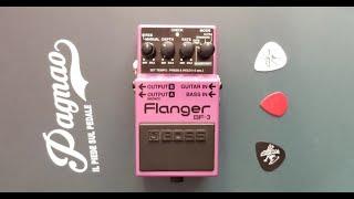 BOSS FLANGER BF3, l'erede del BF2. pedale effetto chitarra - FLANGER EFFECT PEDAL stompbox guitar.