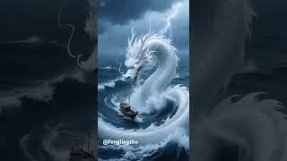 蛟龙出碧海，气势破重渊。丨#中国神话 #山海经 #山海经神兽 #龙 #中国龙 #仙侠 #神兽 #Loong  #Chinese Dragon  #Shorts