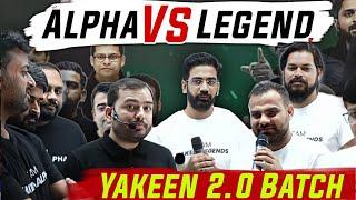 Alpha vs Legend  | Yakeen 2.0 Batch for NEET 2024  || Yakeen 2.0 @₹4400