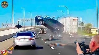 115 UNBELIEVABLE! Idiots in Cars | Car Crashes & Insane Police Chases Seconds Before Disaster!