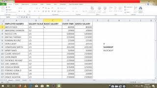 using the VLOOKUP FUNCTION to comment