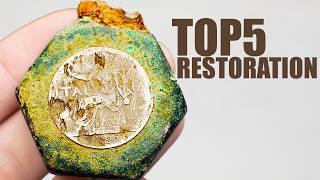The Best Restoration of Old Lighters. ASMR video