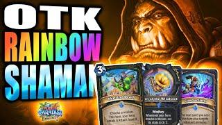 80% WR speedrun to legend with Rainbow Shaman. Best deck in game, not even close!