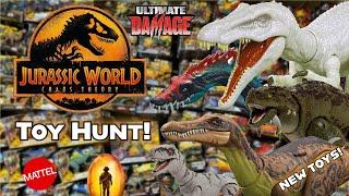 Jurassic World Toy Hunt! Ultimate Damage Chaos Theory Hammond Collection CRAZY Toy Haul!!