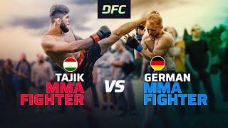 German MMA-Fighter vs. Tajik MMA-Fighter | Brutal Fight  | DFC