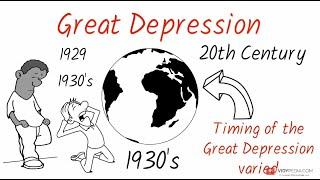 The Great Depression explained in 2 minutes - What is The Great Depression and how it come about?