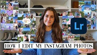 HOW I EDIT MY INSTAGRAM PHOTOS - Adobe Lightroom | Caitlin Mahina Catania