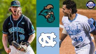 #19 Coastal Carolina vs #11 North Carolina Highlights (Exciting!) | 2024 College Baseball Highlights