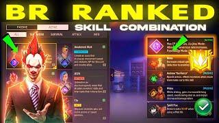 BR rank character combination 2025 | Best character combination in Free Fire