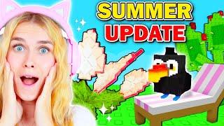 HUGE *NEW* Grow A Garden SUMMER UPDATE - SEEDS And PETS! (Roblox)