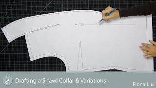 Drafting a Shawl Collar & Variations