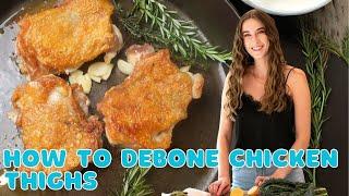 How to Debone Chicken Thighs