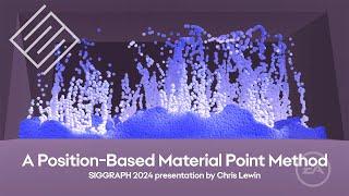 A Position-Based Material Point Method