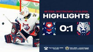 Второй шатаут Большакова! Брест – Металлург – 0:1 | 01.12.2024 | Экстралига