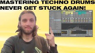 How To Make Perfect Techno Drums EVERY TIME [+Samples]