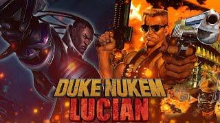 DUKE NUKEM custom skin for Lucian | League of Legends