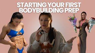 chatting about overcoming gym anxiety, weight gain, and starting a bodybuilding prep