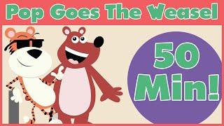 Pop Goes the Weasel and More! |  50 Mins of Nursery Rhymes From Baby Genius