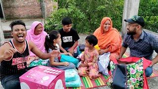 কার গোপন কথা ফাঁস করে দিলো/গিফট বাইর করতে গিয়ে সাপের বাচ্চার খেলা দেখালো কে/moriom vlog