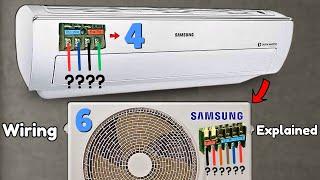 Samsung Mini Split AC Wiring Guide | Indoor to Outdoor Connections