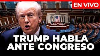 DONALD TRUMP EN VIVO da su PRIMER DISCURSO ante el CONGRESO DE EE.UU. | El Comercio