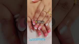 # French Neil art # nailsswag# gel polish# simple Neil art# trending nails