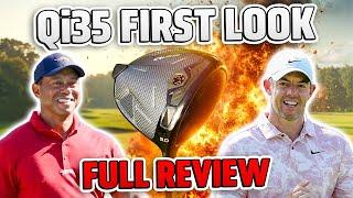 TIGER WOODS APPEARANCE! TAYLORMADE Qi35 Driver - FIRST LOOK!