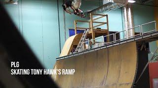 PLG on Tony Hawk's ramp