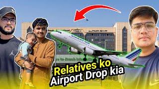 Relatives ko Airport Drop Kia | Ammad ne Dazzy Bhai ko Roast kardia 