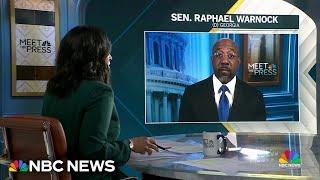 Sen. Warnock says Biden should ‘absolutely not’ drop out of race after debate