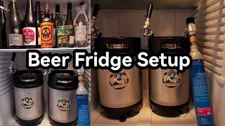 Beer Fridge - 9.5 Litre Keg Setup