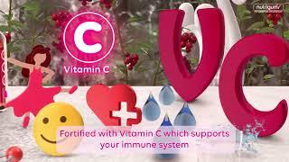 Supliment alimentar Cranberry & Vitamin C Gummies, Nutrigums