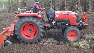 Kubota MU4501 performance with 7ft fieldking rotavator