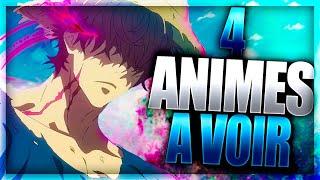 4 ANIMES A VOIR ABSOLUMENT POUR L'AUTOMNE 2024 ! (100% HYPE)