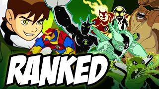 Every Ben 10 Alien RANKED from Best to Worst!