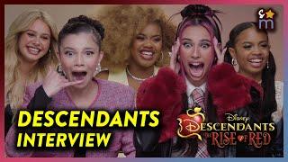 Descendants: The Rise of Red Cast Re-enact Getting the Role & Share First Descendants Memories