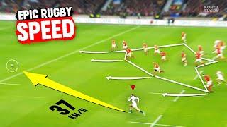 Epic SPEED in RUGBY