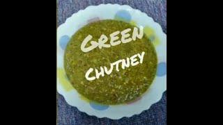 Easy way to make Spicy Green Chutney 