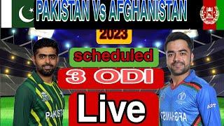 Pakistan Vs Afghanistan 3 ODI Series| Full Schedule 2023| Pak Vs AFG Date And Time 2023| #pakvsafg