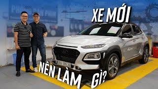 Thợ spa đã thực sự làm gì khi đánh bóng và phủ Ceramic cho ôtô của bạn | Hyundai Kona làm gì?