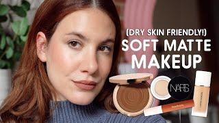 soft-matte makeup that's *dry skin friendly* !