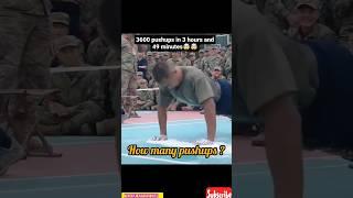 Record Breaker 4000 Push ups on fire..       #workout #health