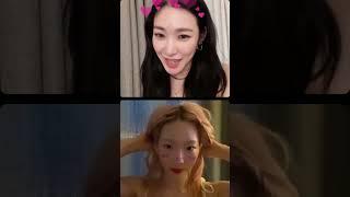 HD 210806 Tiffany premiere day  Instagram Live ft.Taeyeon  - Lovely dork sweet fun cute TaeNy 태니