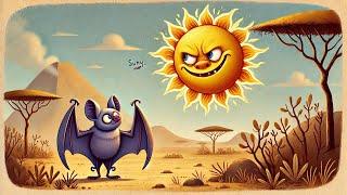 African Folktales- Why the sun shines by day and the moon by night?