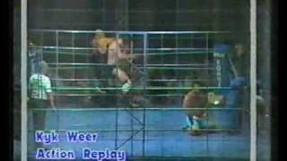 Cage Match: Danie Voges and Steve Simpson VS Mexican Angel and Matt Borne