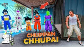 Franklin Playing Chupan Chupai With Goku and Vegeta For Dragon Ball Z Monster Car in GTA 5!